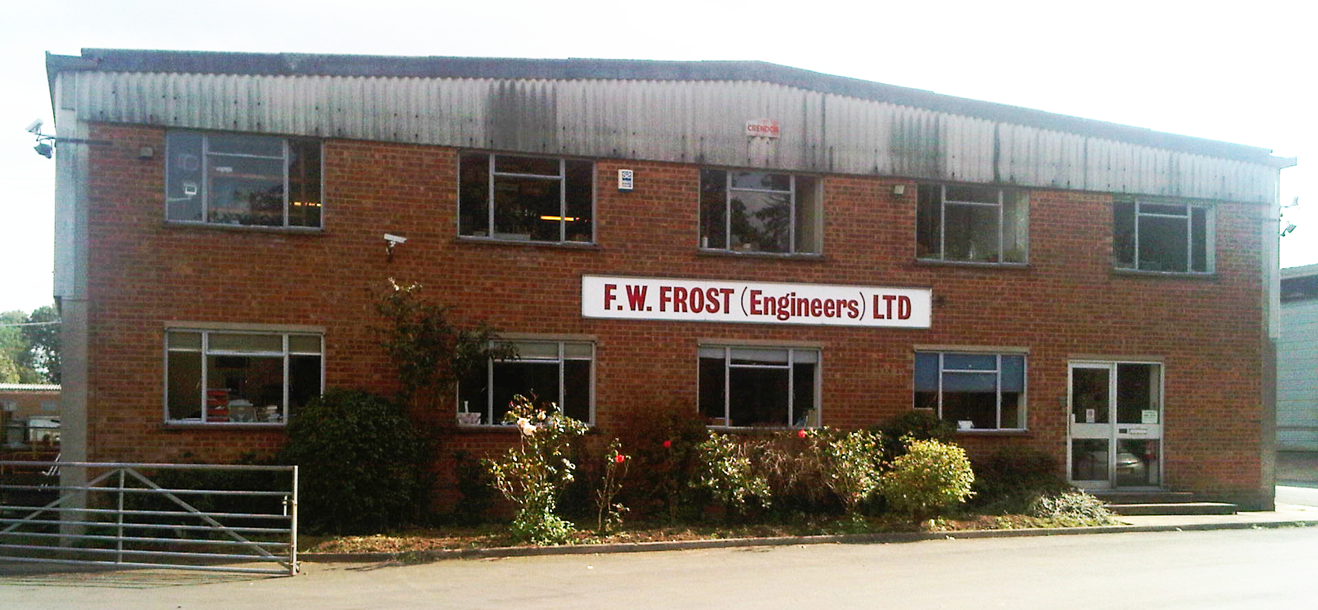 Main office & workshop building of FW Frost(Engineers) Ltd